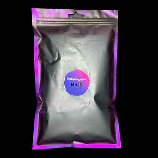 One (1) Bag of Black 3.5oz (99 grams) Holi Powder