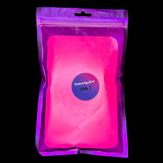 One (1) Bag of Pink-3 5oz (140 grams) Holi Powder
