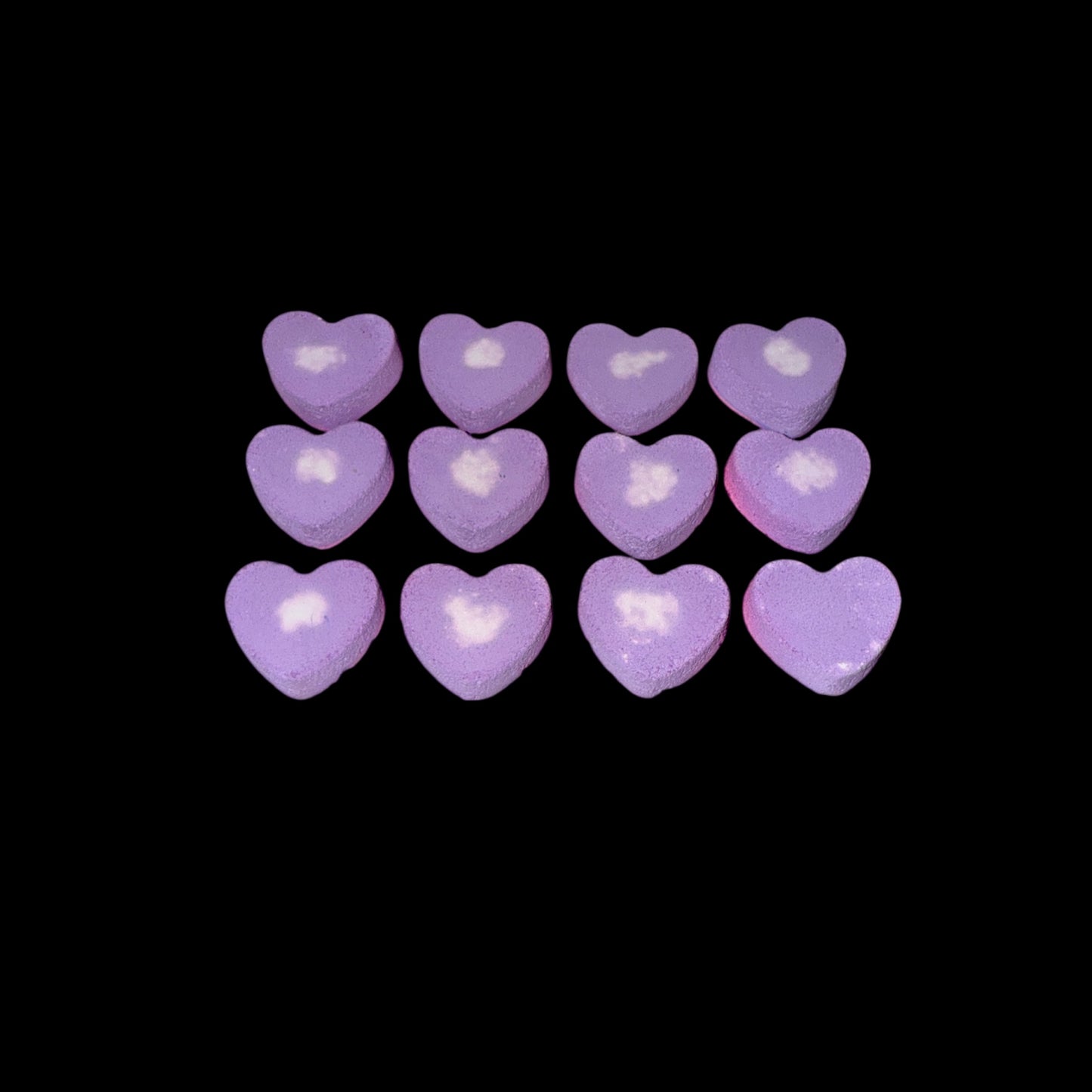Twelve (12) Mini Hearts