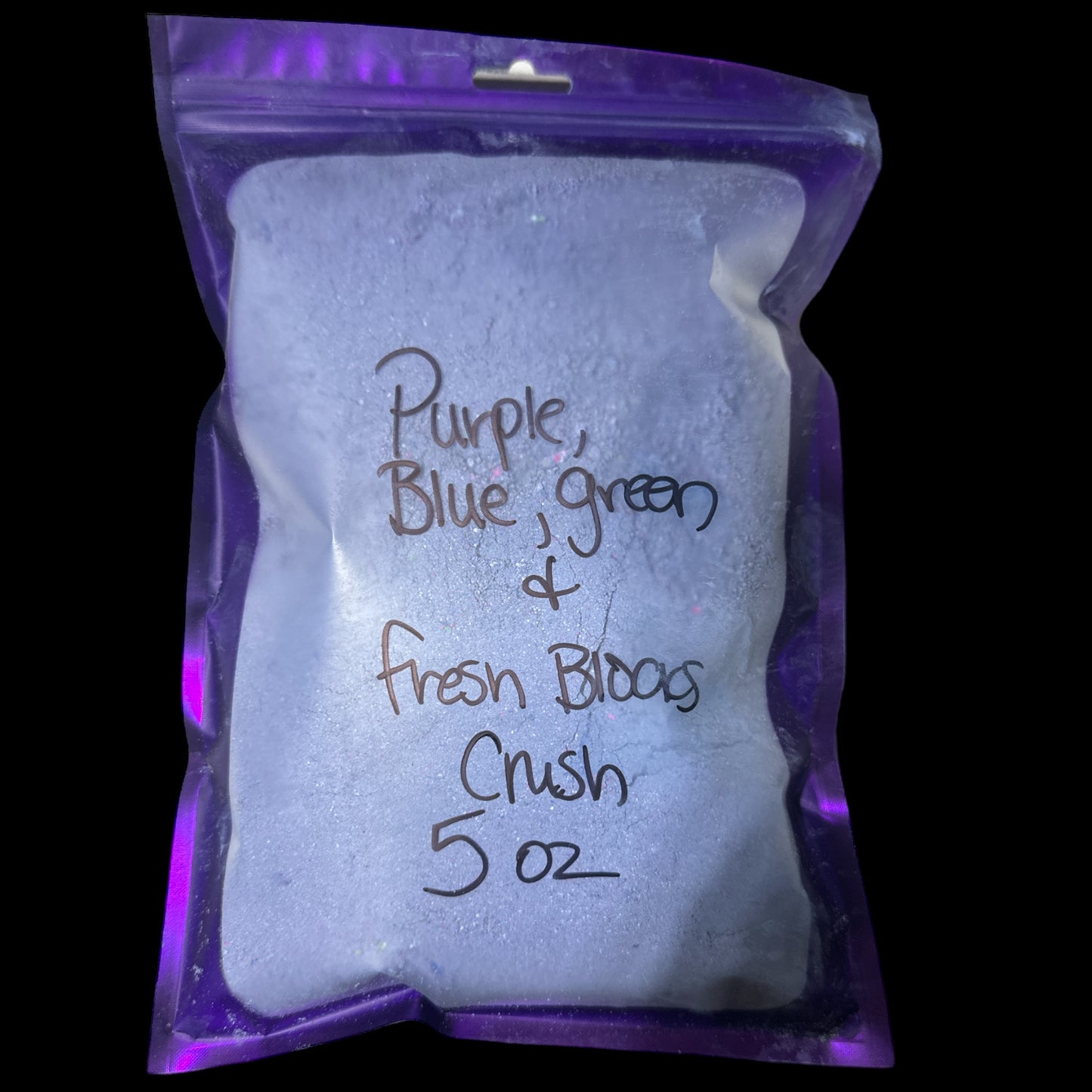 Purple, Blue, Green and Fresh Blocks Powder