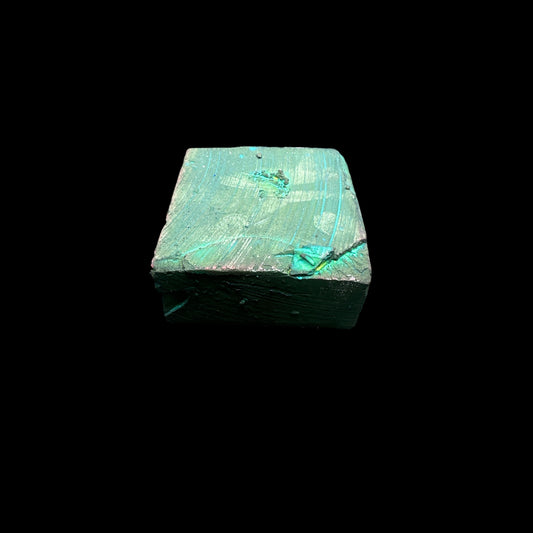 One (1) Green Dyed Chalk Block