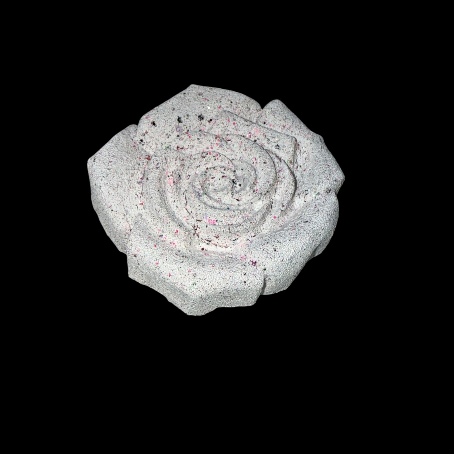 One (1) Small Glitter Rose