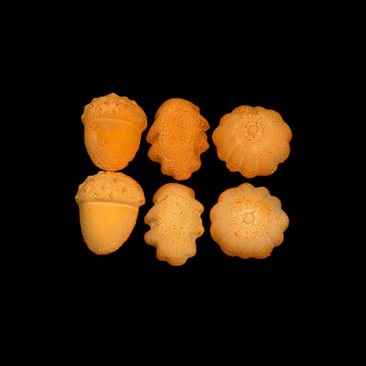 Six (6) Acorns, Leaves and Pumpkins