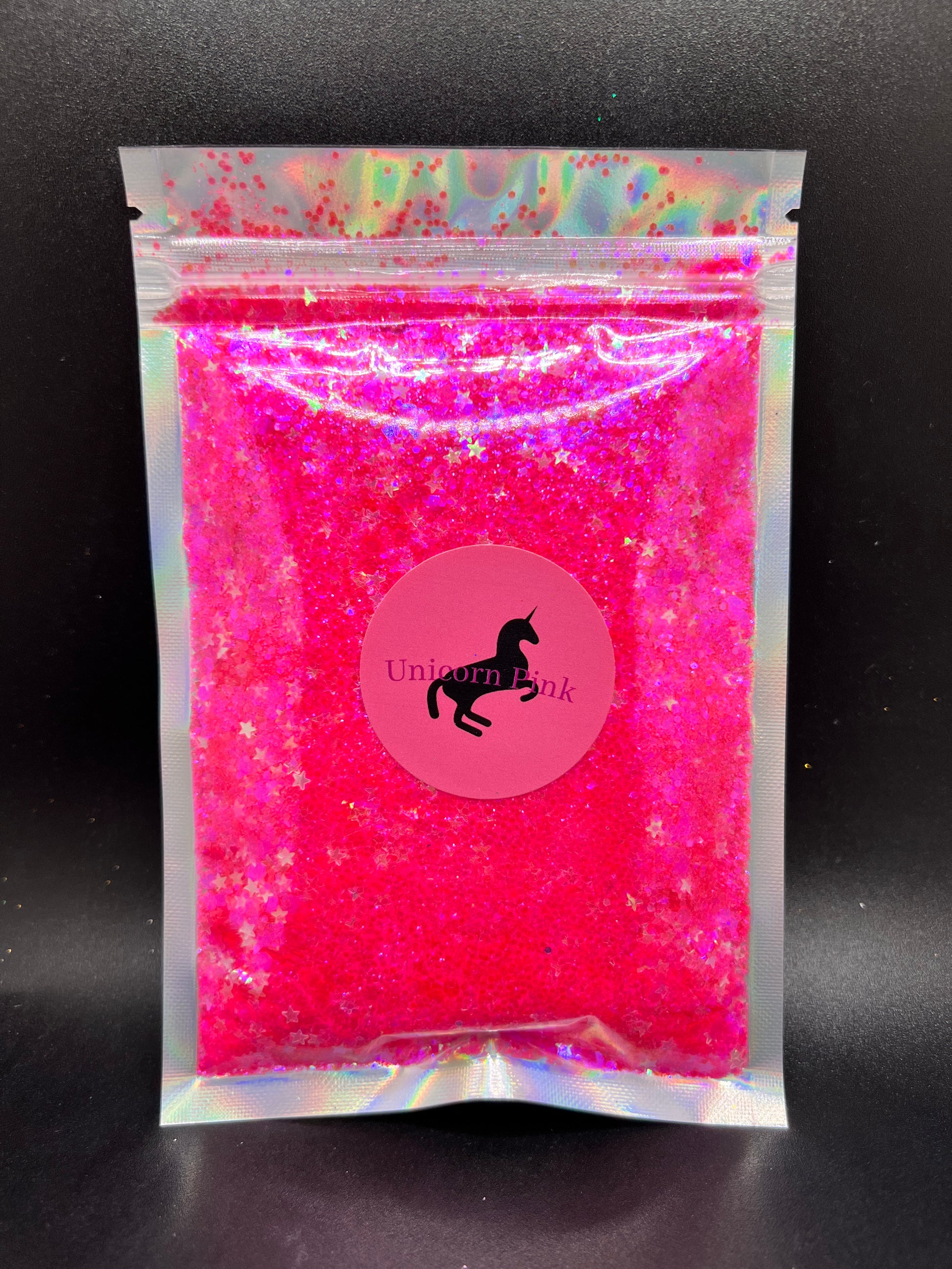 Reflective Glitter - Pink Unicorn